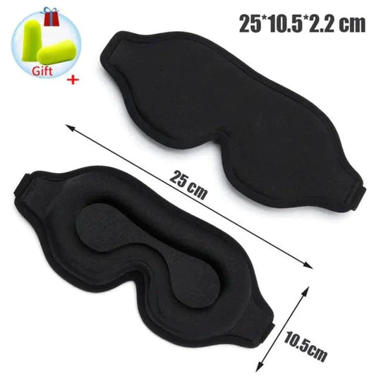 Luxury Silk Memory Foam Sleep Mask - MANDOTOS