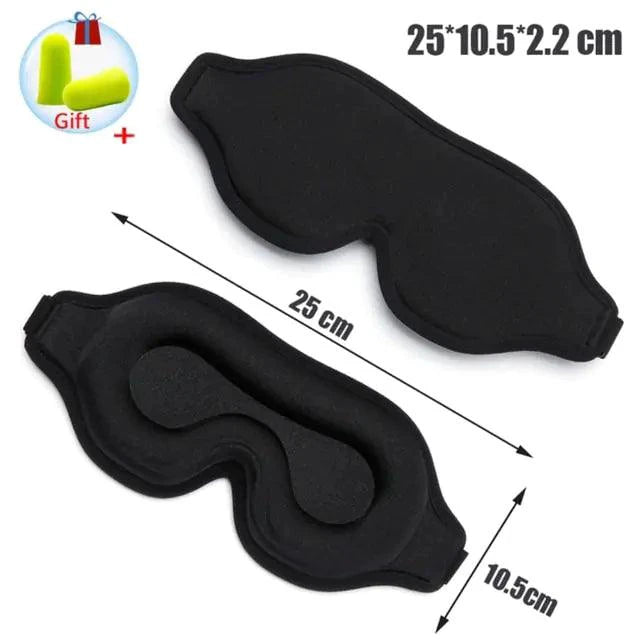 Luxury silk memory foam sleep mask by MANDOTOS, soft and smooth for comfortable nighttime sleep.