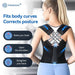 Mandotos Adjustable Back Posture Corrector Belt For Men And Women Relieves Pain Prevents Slouching - MANDOTOS