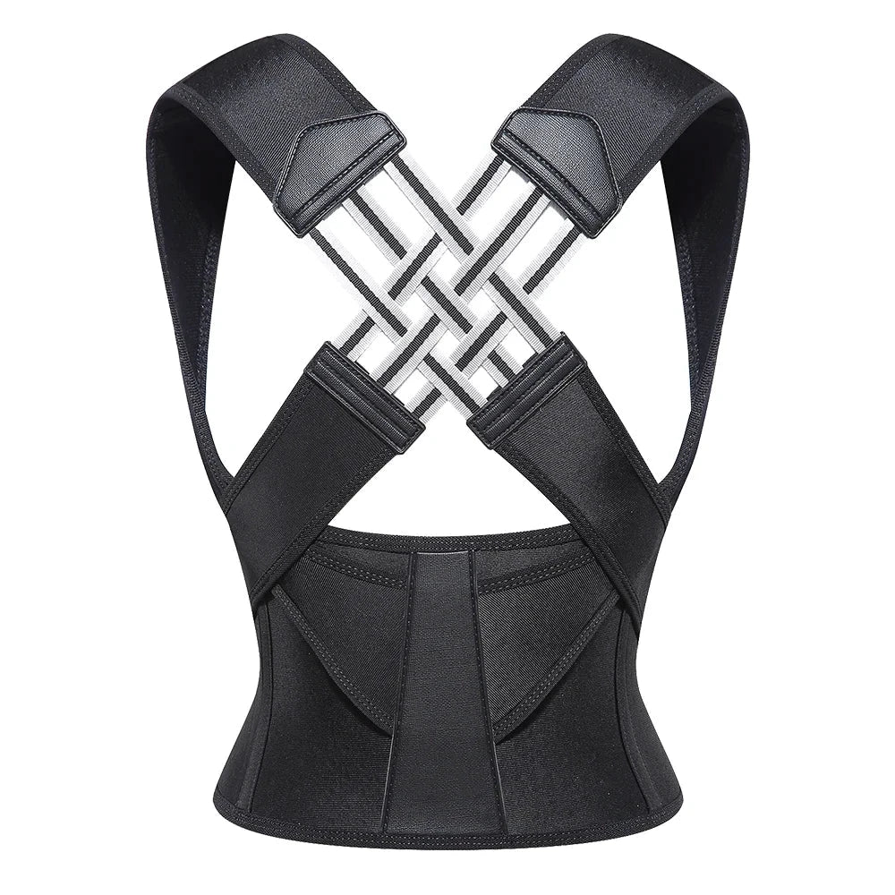 Mandotos Adjustable Back Posture Corrector Belt For Men And Women Relieves Pain Prevents Slouching - MANDOTOS