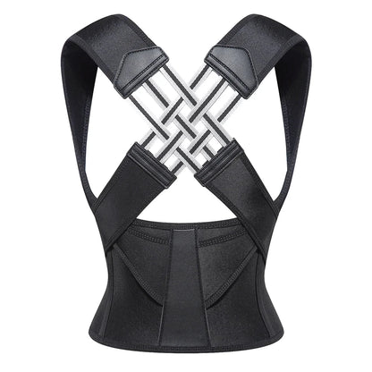 Mandotos Adjustable Back Posture Corrector Belt For Men And Women Relieves Pain Prevents Slouching - MANDOTOS