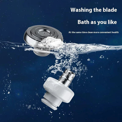 Mandotos Black Dual Purpose Capsule Shaver and Nose Hair Trimmer USB Rechargeable - MANDOTOS