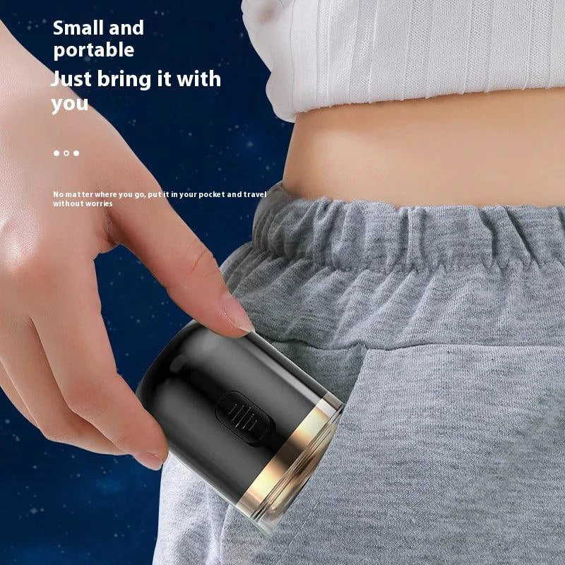 Mandotos Black Dual Purpose Capsule Shaver and Nose Hair Trimmer USB Rechargeable - MANDOTOS