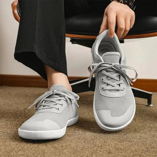 MANDOTOS Breathable Wide Toe Mesh Running Shoes for Men with Lightweight Responsive Sole - MANDOTOS