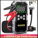 Car Jump Starter With Air Compressor LCD Screen 21800mAh Portable Booster Charger 6000A Powerful Car Battery Starting Devi - MANDOTOS