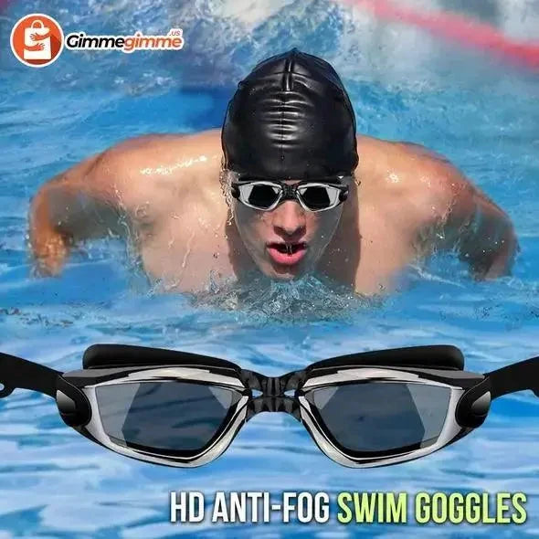 Mandotos ClearView HD Swim Goggles With HD Clarity Comfort Fit Adjustable Straps - MANDOTOS