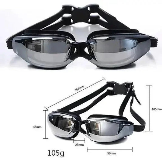 Mandotos ClearView HD Swim Goggles With HD Clarity Comfort Fit Adjustable Straps - MANDOTOS