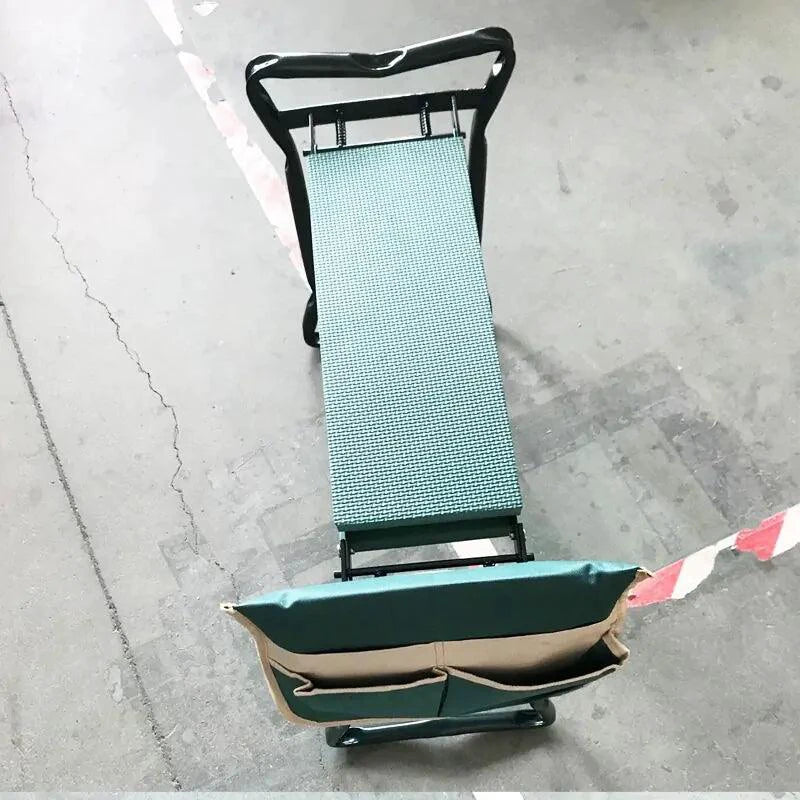 MANDOTOS Comfort Gardener Kneeler Ergonomic Foldable Garden Stool For Knees And Back - MANDOTOS