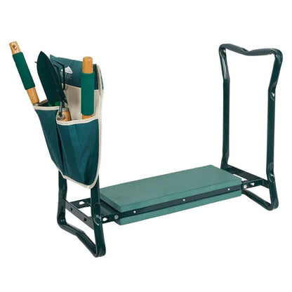 MANDOTOS Comfort Gardener Kneeler Ergonomic Foldable Garden Stool For Knees And Back - MANDOTOS