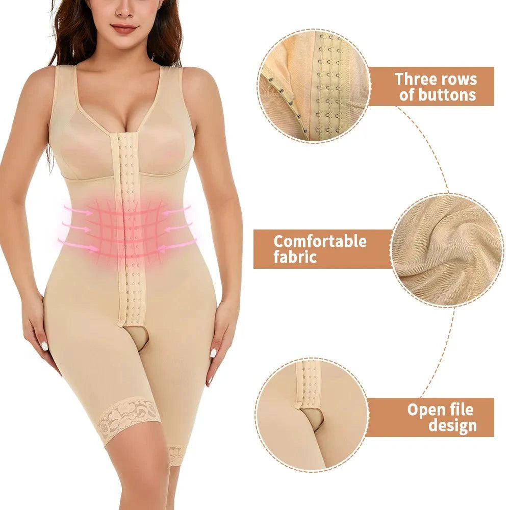 MANDOTOS Core Sculpting and Curve Enhancing Bodysuit With Abdominal Tightening and Butt Lift - MANDOTOS