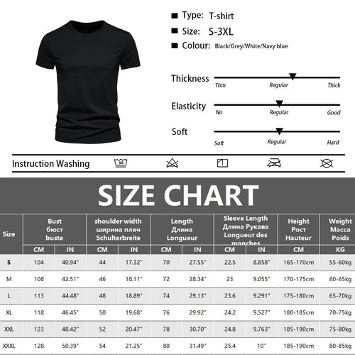 Mandotos Cotton T Shirts Pack Of Five Short Sleeve O Neck Casual Basic Oversize For Men And Women - MANDOTOS