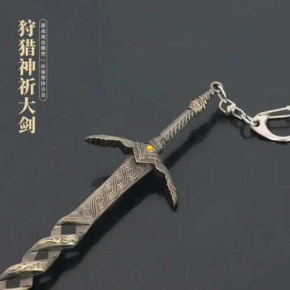 Mandotos Elden Ring God Sword Replica 22cm Metal Collectible Sword Display Piece - MANDOTOS