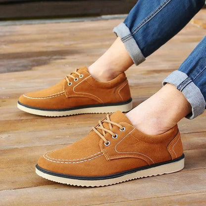 Mandotos Men Canvas Shoes Korean Edition Spring Autumn Old Beijing Casual Black - MANDOTOS