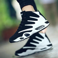 Mandotos men's air cushion basketball shoes with wear-resistant design and supportive sneakers for men’s basketball play.