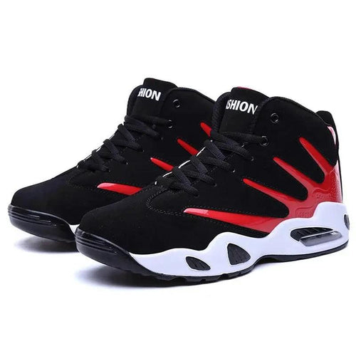 Men Air Cushion Basketball Shoes Wear-resistant Sneakers For Men Hommel Basketball Boots Sneakers Men - MANDOTOS