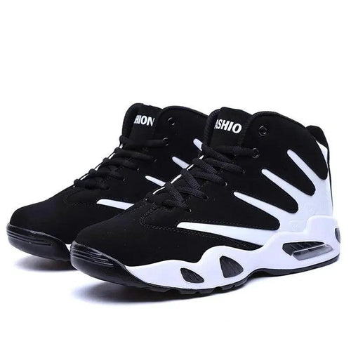 Men Air Cushion Basketball Shoes Wear-resistant Sneakers For Men Hommel Basketball Boots Sneakers Men - MANDOTOS