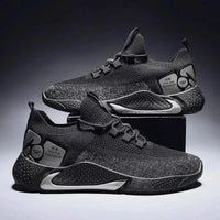 Mandotos men's athletic trainer shoes featuring breathable mesh upper and cushioned sole for sports and casual wear.