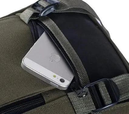 Men's Backpacks Canvas Backpack Student Bags - MANDOTOS