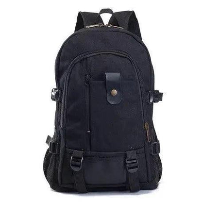 Men's Backpacks Canvas Backpack Student Bags - MANDOTOS