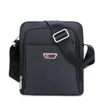 Mandotos men's Oxford cloth shoulder bag, stylish messenger bag with multiple compartments and a sleek business bag design.