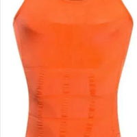 Men's contour shaper vest by MANDOTOS, showcasing a sleek black vest designed to enhance body shape and provide a comfortable fit.