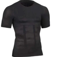 Men's contour shaper vest by MANDOTOS, showing a close-up of the fitted vest designed to shape and smooth the torso.
