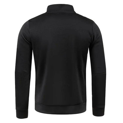 Men's Half Zipper Turtleneck Sweatshirt: Cozy and Stylish for Fall - MANDOTOS INTERNATIONAL