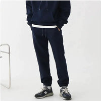 Men's hooded sports sweatshirt by MANDOTOS, featuring a comfortable fit and casual style in a neutral color.
