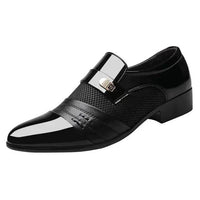 Men's luxury leather loafers by MANDOTOS, featuring classic slip-on design and polished finish for stylish comfort.