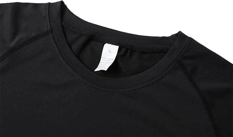 Men's Print Compression Shirts Summer Short Sleeve Rash Guard Gym Workout T-shirt Athletic Quick Dry Baselayer Undershirts Tops - MANDOTOS