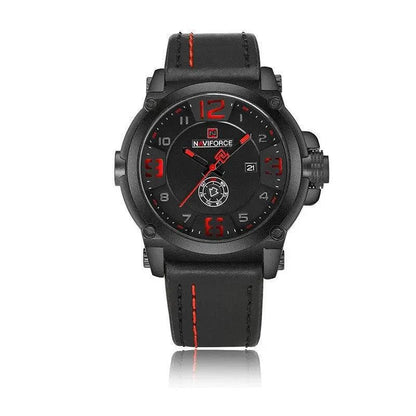 Men's Quartz Watch - Calendar Water Resistant Timepiece - MANDOTOS