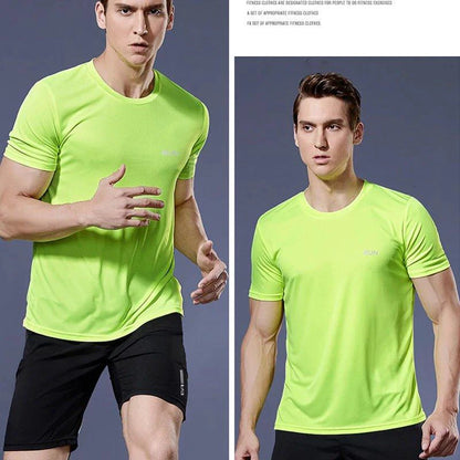 Men's Quick Dry Compression Fitness T-Shirt' - MANDOTOS