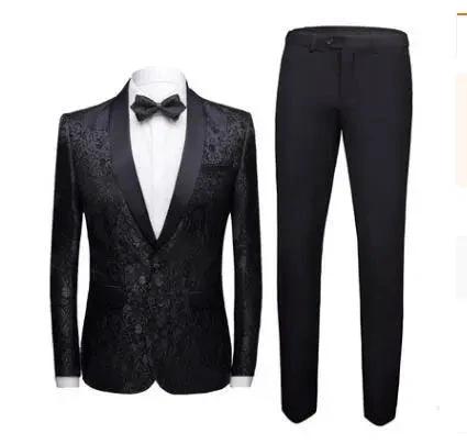 Men's Wedding Suit Set - Formal Dress Suit - MANDOTOS