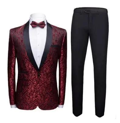 Men's Wedding Suit Set - Formal Dress Suit - MANDOTOS