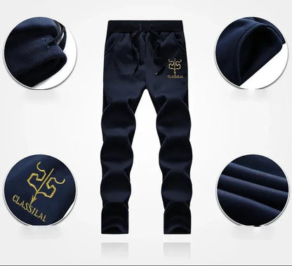 Men's Winter Sports Set: Stylish, Warm 2-Piece Ensemble for Outdoor Adventures - MANDOTOS