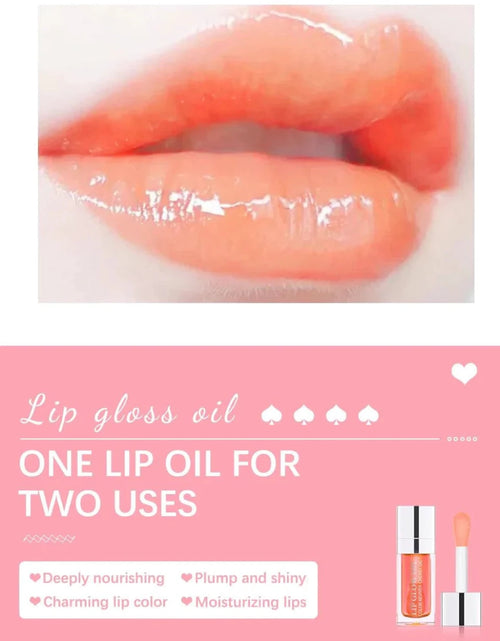 Mandotos moisturizing lip balm oil with plumping and exfoliating lip gloss, shown in a sleek tube on a neutral background.