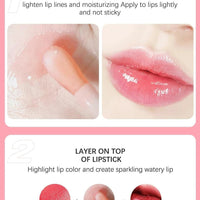 Moisturizing Lip Balm Oil - Plumping Exfoliating Lip Gloss - MANDOTOS