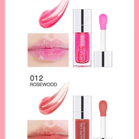 Moisturizing Lip Balm Oil - Plumping Exfoliating Lip Gloss - MANDOTOS