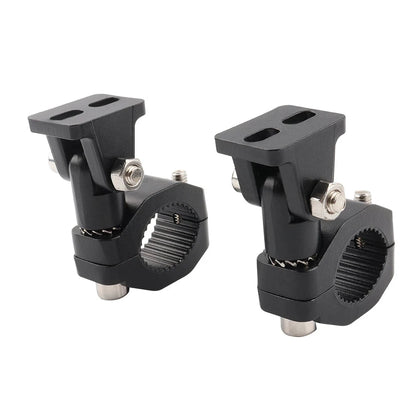 Motorcycle Crash Bars Foglights Mounting Bracket Motorbike Highway Bar Driving Light Mount Crash Bars Spotlight Mount Clamp MANDOTOS