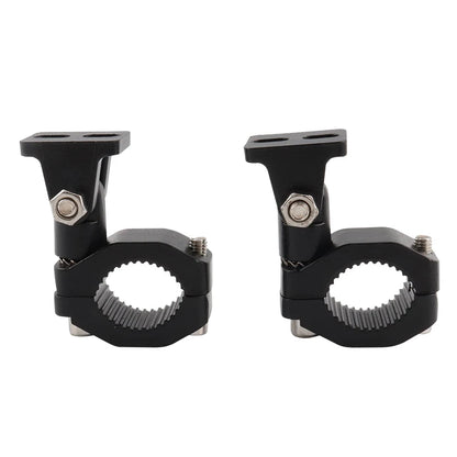 Motorcycle Crash Bars Foglights Mounting Bracket Motorbike Highway Bar Driving Light Mount Crash Bars Spotlight Mount Clamp MANDOTOS