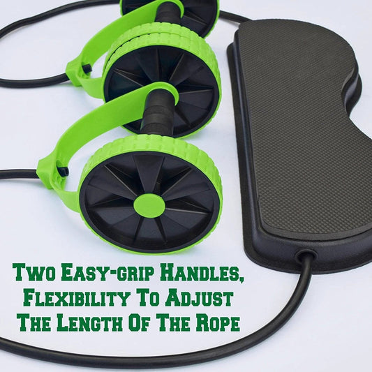 Multi-function Puller Abdominal Muscle Wheel Fitness Roller - MANDOTOS