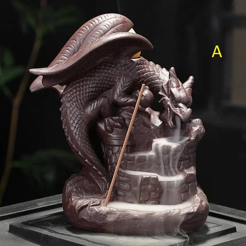 Mystic Dragon Incense Tower - MANDOTOS
