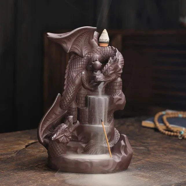 Mystic Dragon Incense Tower - MANDOTOS