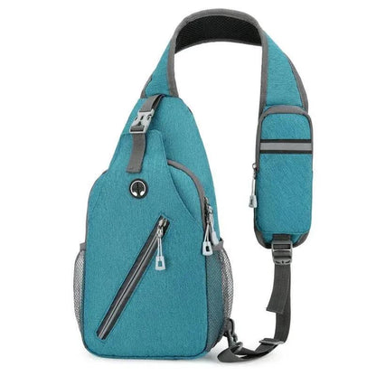 New Multifunctional Men's Shoulder Crossbody Bag Male Hard-Wearing Canvas Shoulder Messenger Bags Chest Bag - MANDOTOS