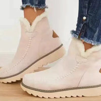 Mandotos non-slip warm winter boots with insulated lining and sturdy soles, ideal for cold weather outdoor wear