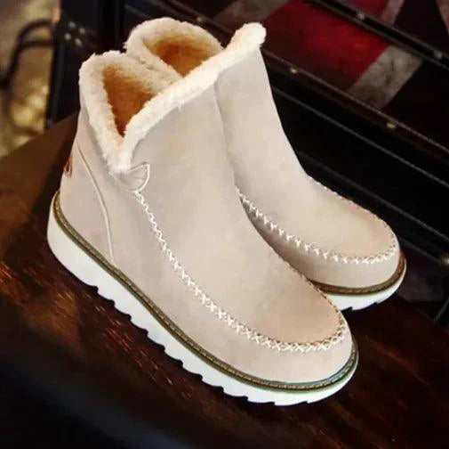 Mandotos non-slip warm winter boots with insulated lining and rugged sole for cold weather comfort and traction.