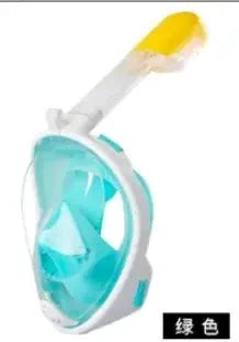 OceanView Snorkel Mask with 180° Panoramic Vision for Unforgettable Underwater Adventures - MANDOTOS
