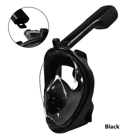 OceanView Snorkel Mask with 180° Panoramic Vision for Unforgettable Underwater Adventures - MANDOTOS