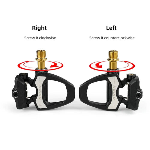 Mandotos ONIRII PD-06 Carbon Lock Pedals for cycling, featuring lightweight design and secure clip-in system for enhanced riding.