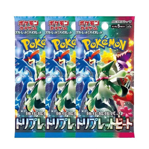 Original Pokemon Card Game PTCG Japanese Edition SV1V SV1A SV2D SV2P SV2A 151 SV3 SV3A Bale Off Single Pack Trading Cards - MANDOTOS